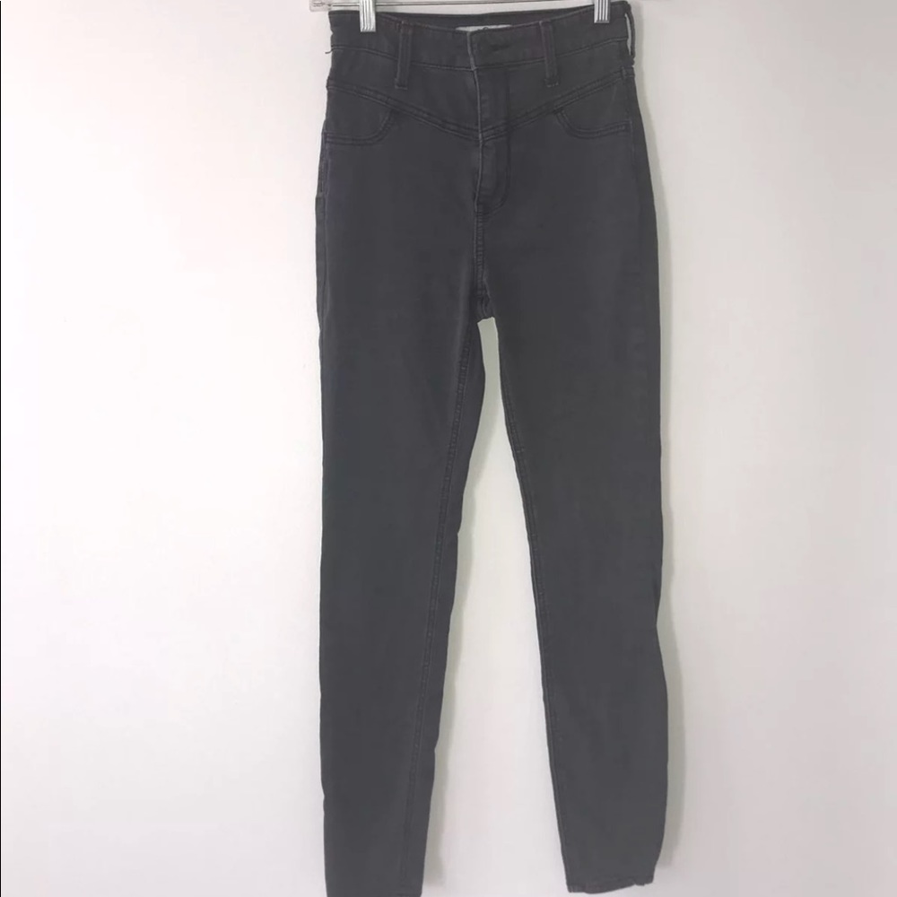 Charcoal Hollister Jeans